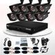CCTV SISTEMA DE CAMARAS DE SEGURIDAD Y VIGILANCIA 8CAMARAS 
