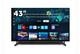 Smart TV 43 pulgadas Premier + barra de sonido y soporte a l