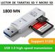 LECTOR DE TARJETAS SD Y MICRO SD