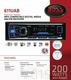 EQUIPO MUSICA PARA CARRO REPRODUCTORA CON BLUETOOTH Y MANDO