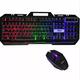 Kit Metálico de Teclado y mouse gamer Seisa DN-K77 